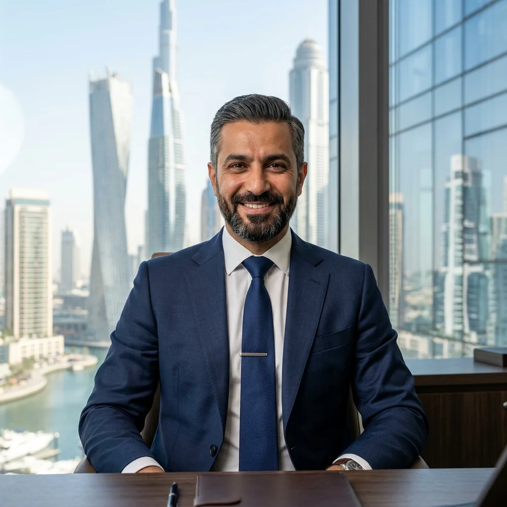 Blurred private profile of verified sponsor Tariq in Dubai